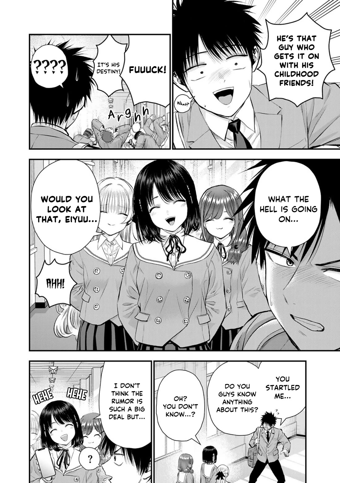 Osananajimi to wa Romcom ni Naranai chapter 133 page 2
