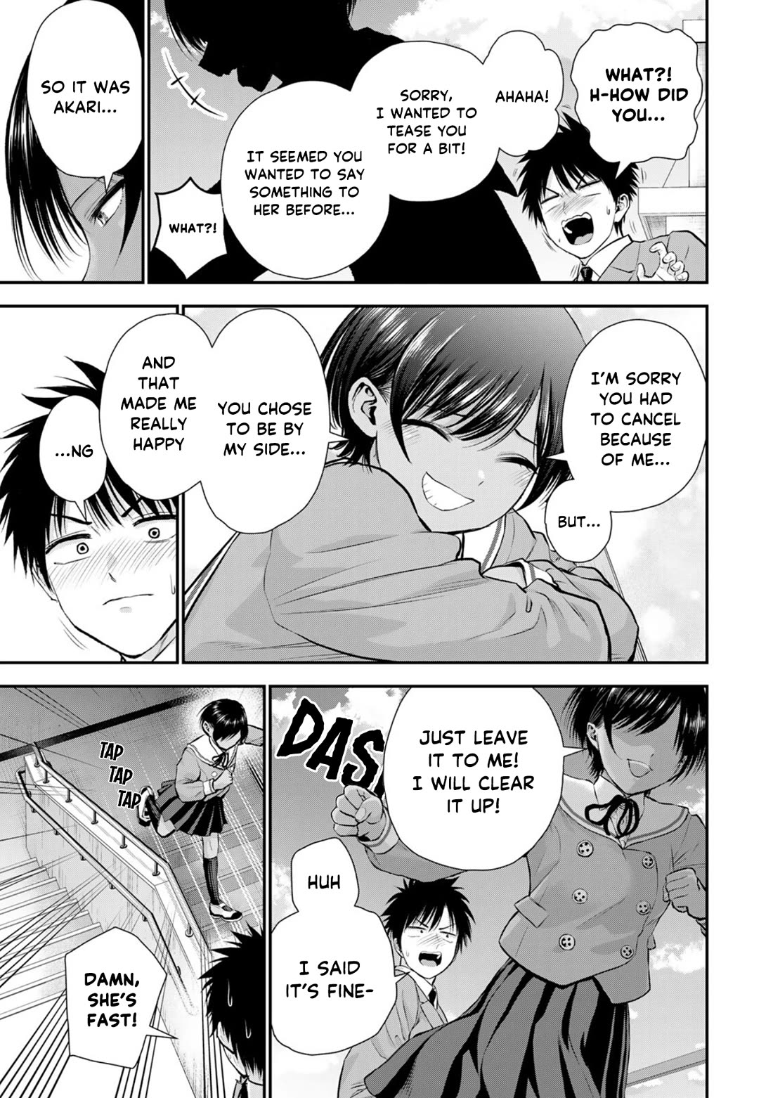 Osananajimi to wa Romcom ni Naranai chapter 133 page 9
