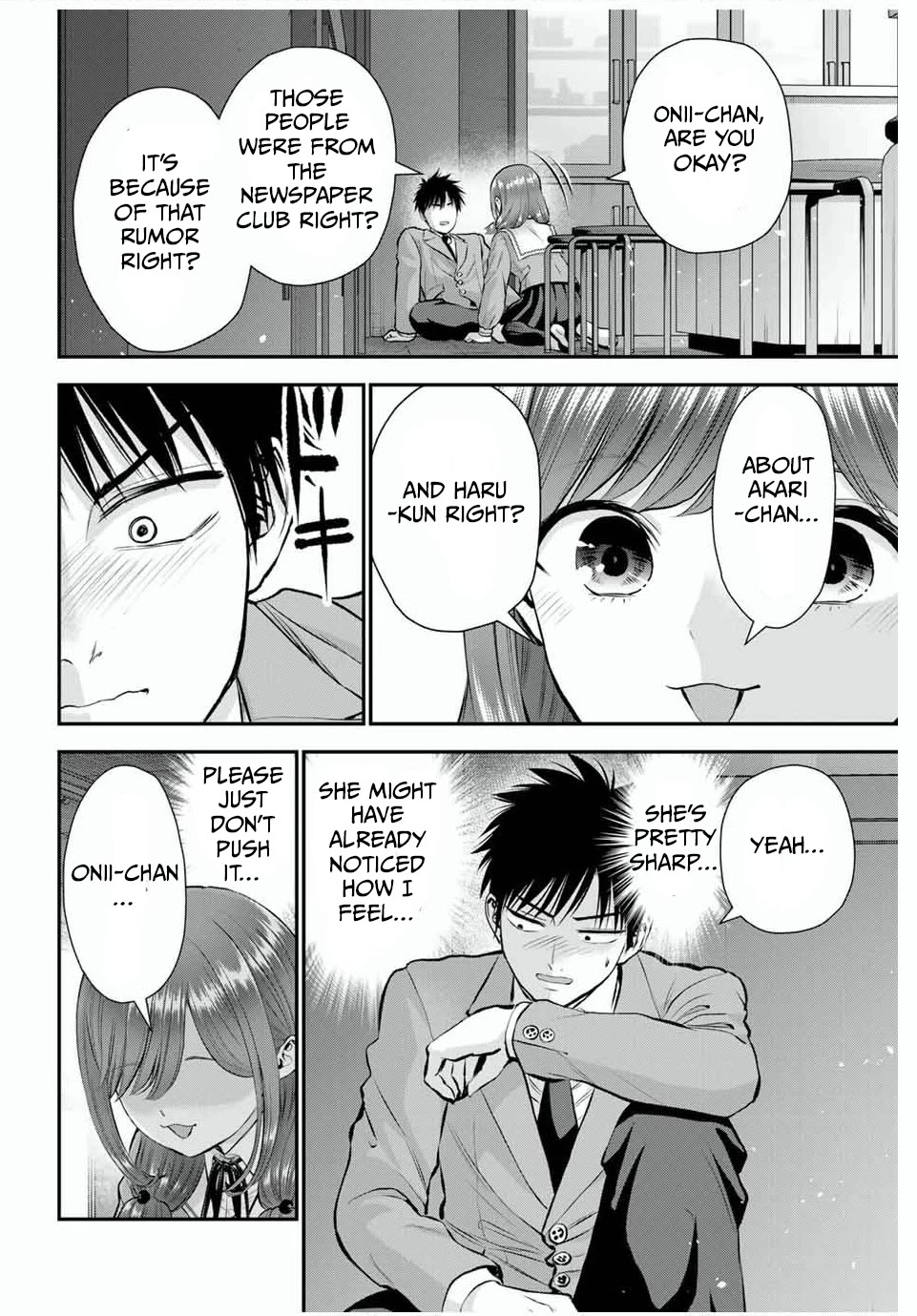 Osananajimi to wa Romcom ni Naranai chapter 135 page 2