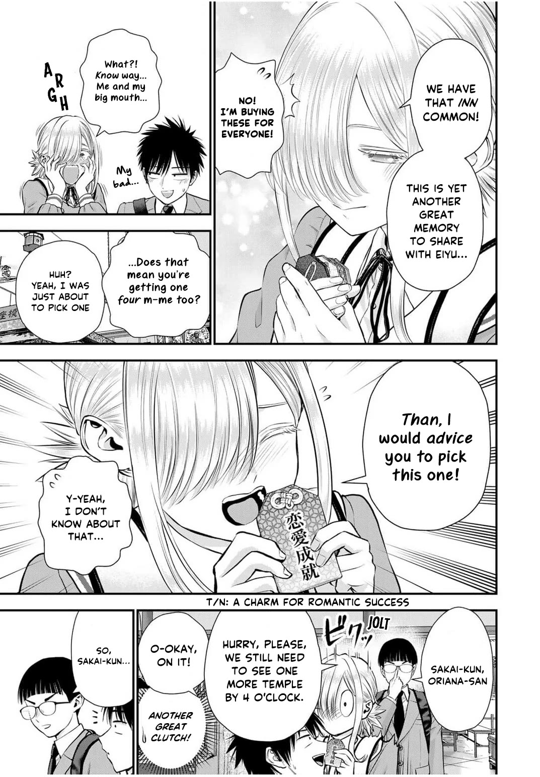 Osananajimi to wa Romcom ni Naranai chapter 140 page 5