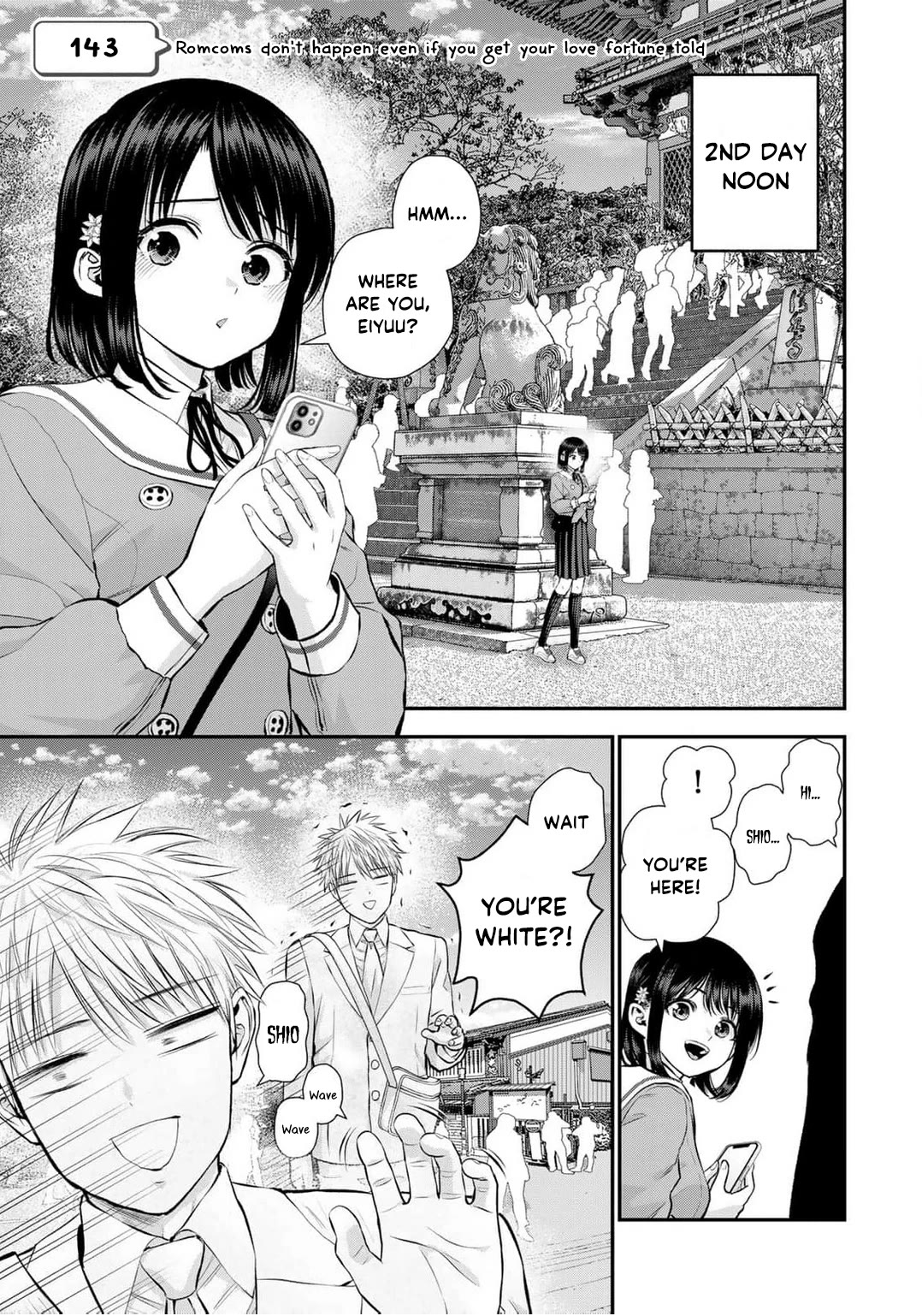 Osananajimi to wa Romcom ni Naranai chapter 143 page 1