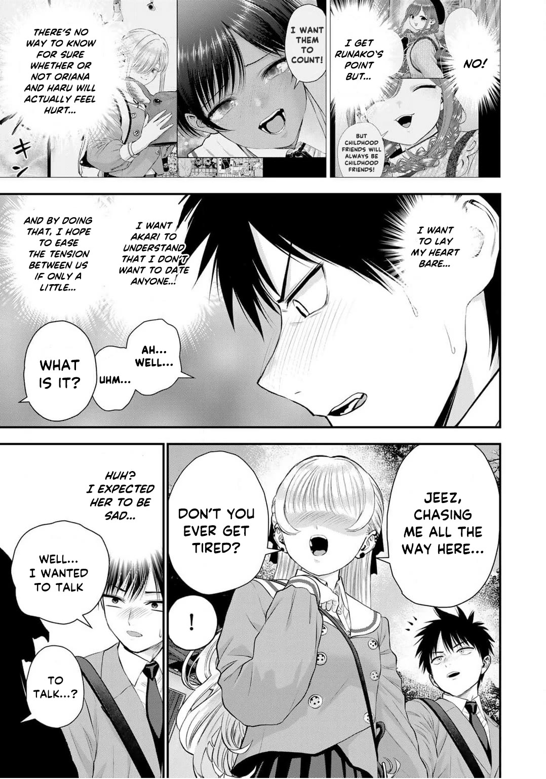 Osananajimi to wa Romcom ni Naranai chapter 144 page 3