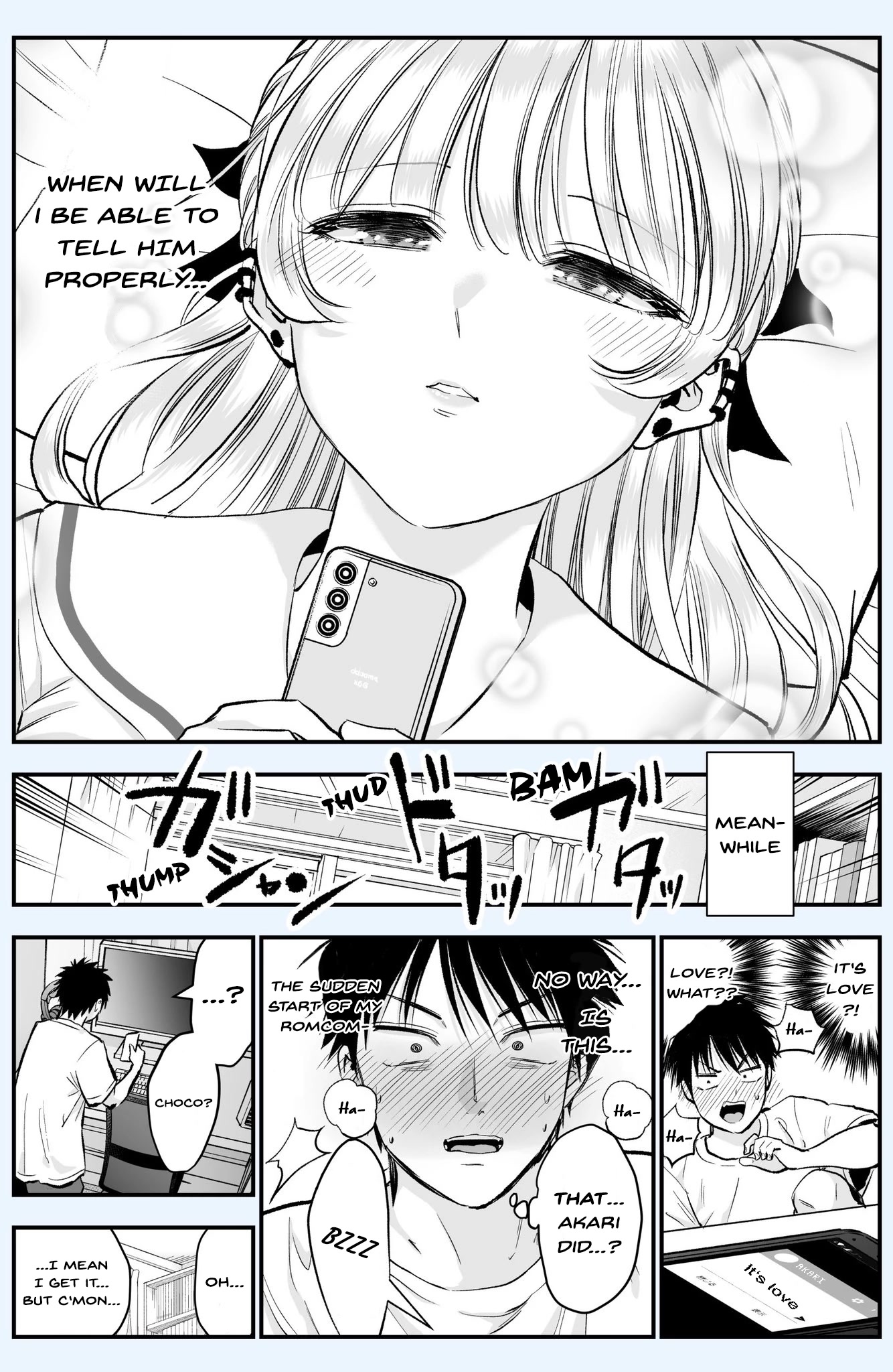 Osananajimi to wa Romcom ni Naranai chapter 22.5 page 4