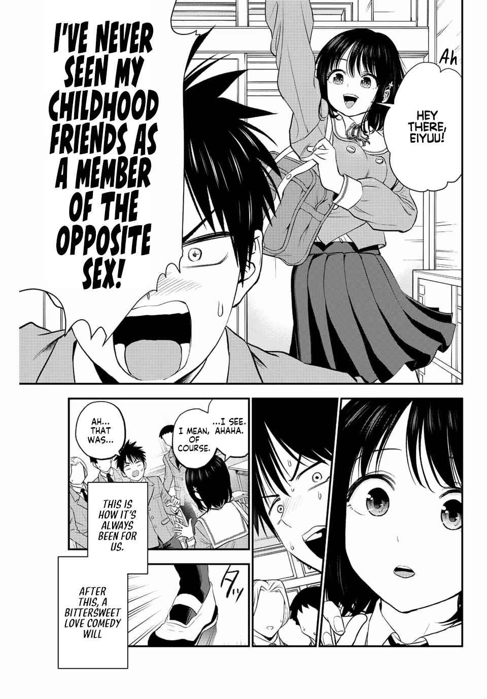 Osananajimi to wa Romcom ni Naranai chapter 3 page 2