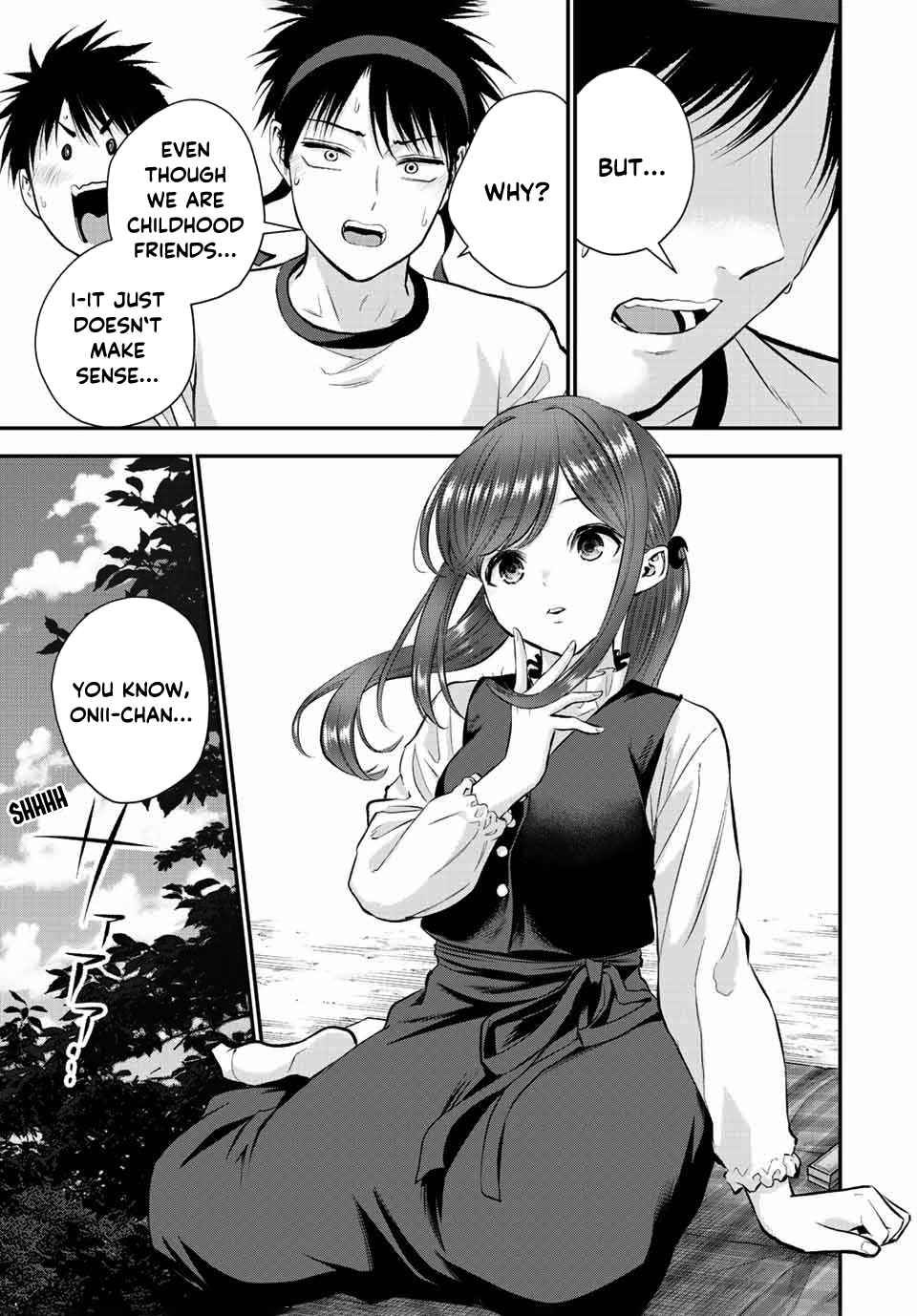 Osananajimi to wa Romcom ni Naranai chapter 40 page 12
