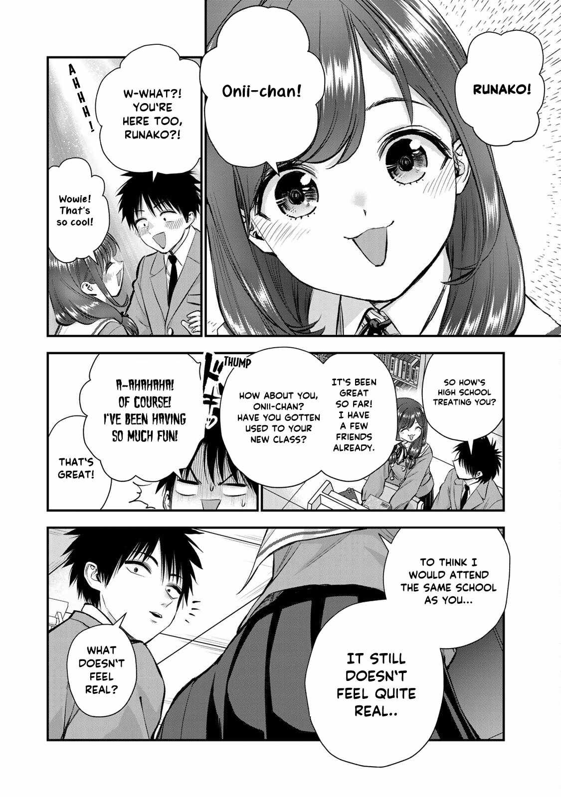 Osananajimi to wa Romcom ni Naranai chapter 74 page 1