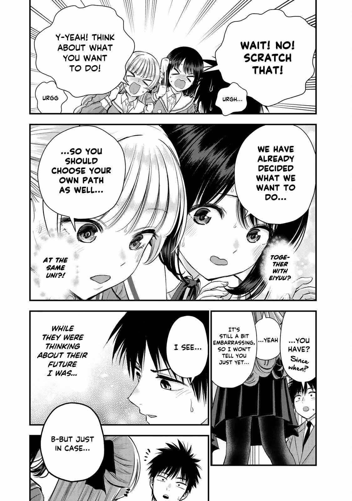 Osananajimi to wa Romcom ni Naranai chapter 75 page 12