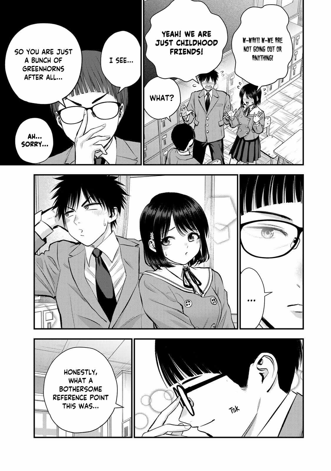 Osananajimi to wa Romcom ni Naranai chapter 77 page 11