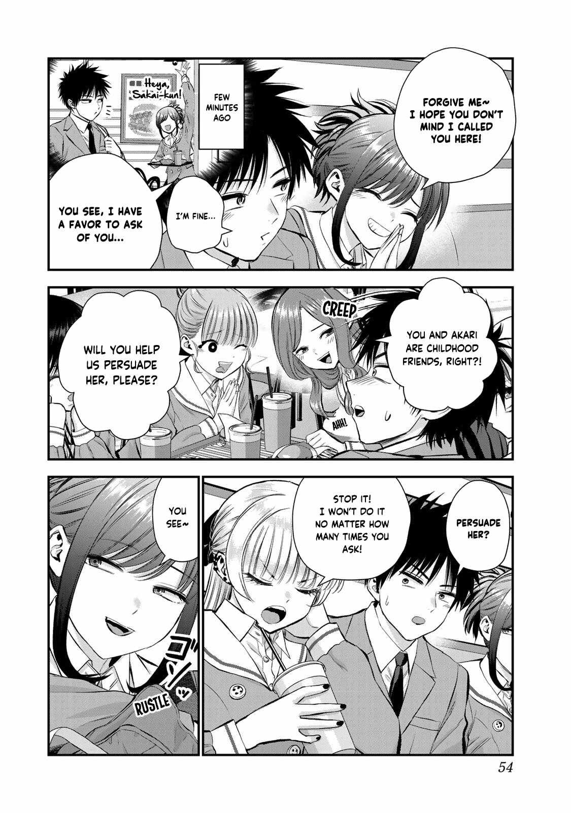 Osananajimi to wa Romcom ni Naranai chapter 79 page 2