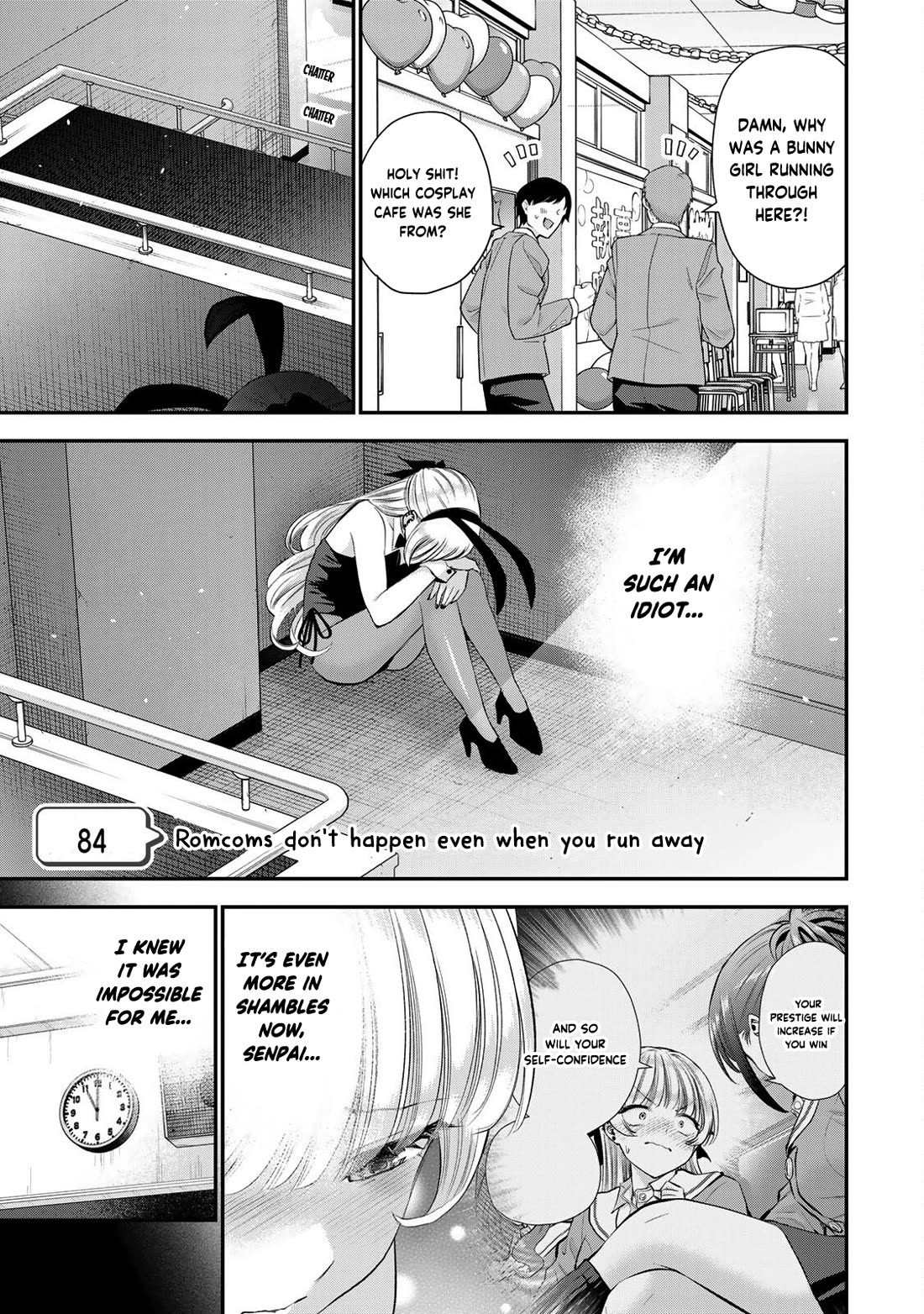 Osananajimi to wa Romcom ni Naranai chapter 84 page 1