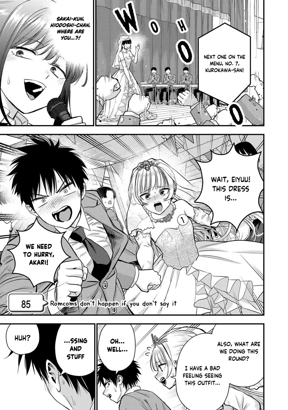 Osananajimi to wa Romcom ni Naranai chapter 85 page 1