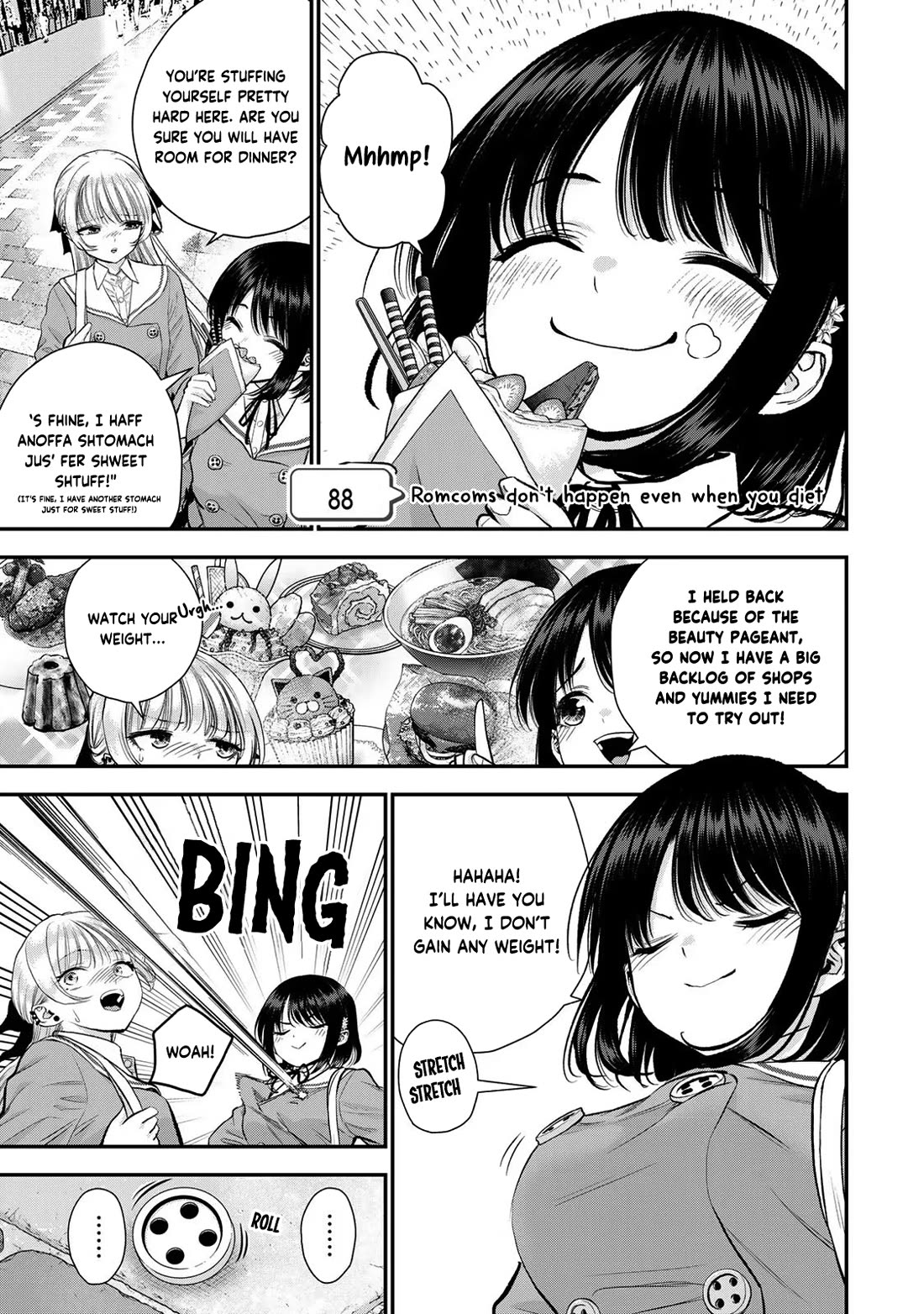 Osananajimi to wa Romcom ni Naranai chapter 88 page 1