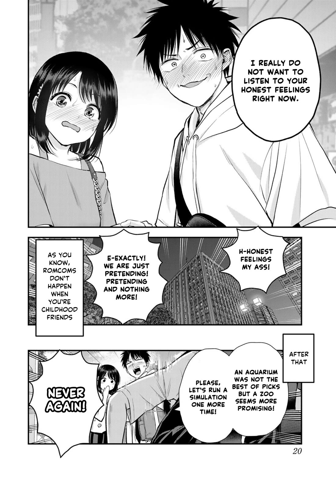 Osananajimi to wa Romcom ni Naranai chapter 95 page 18