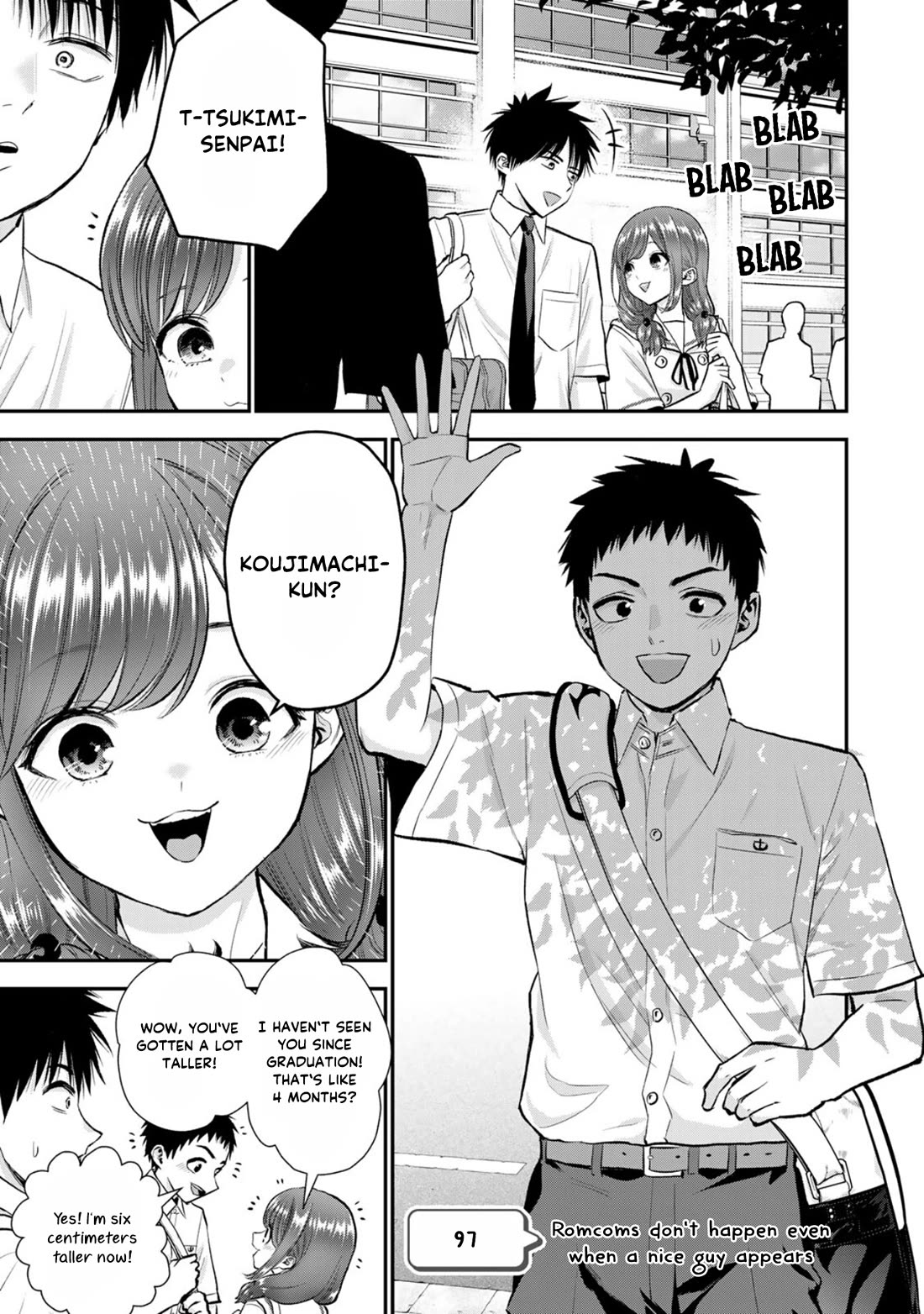 Osananajimi to wa Romcom ni Naranai chapter 97 page 1