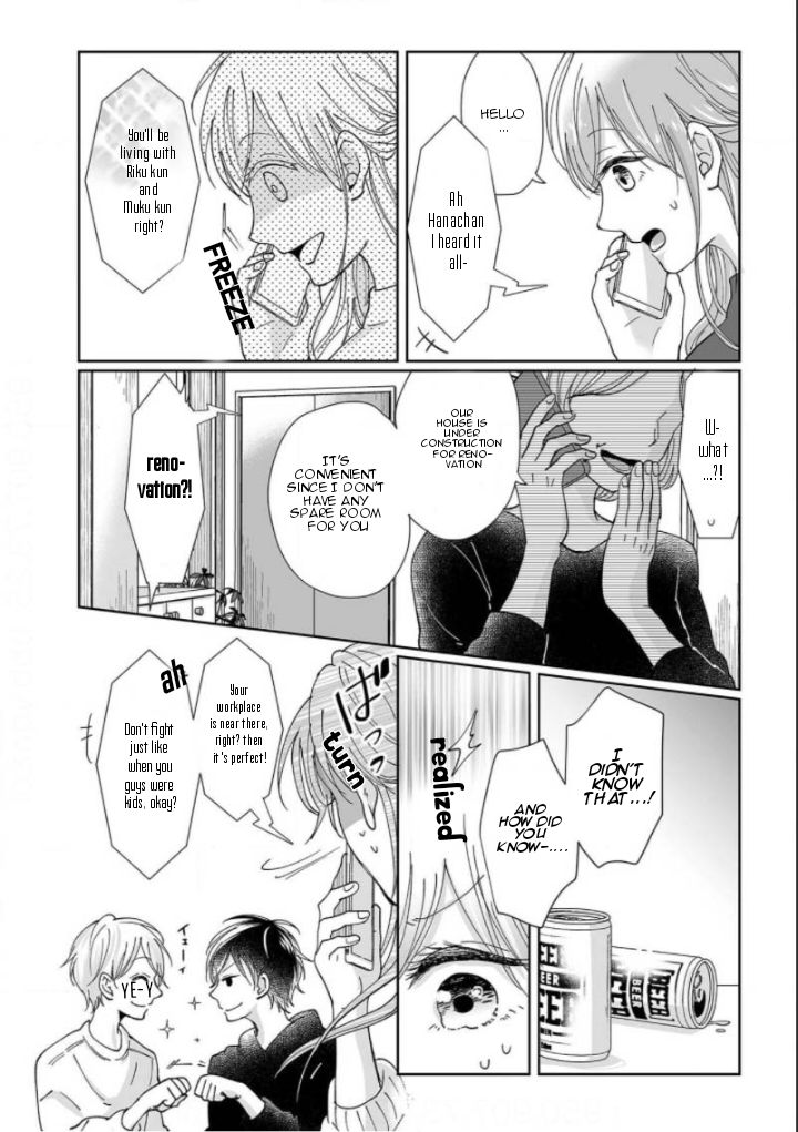 Osananajimi wa Ichi Tamagosei no Shishi Supadari Futago to Torotoro 3 nin Seikatsu chapter 1 page 21