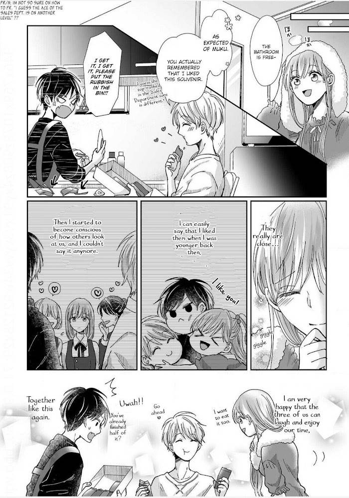 Osananajimi wa Ichi Tamagosei no Shishi Supadari Futago to Torotoro 3 nin Seikatsu chapter 12 page 21