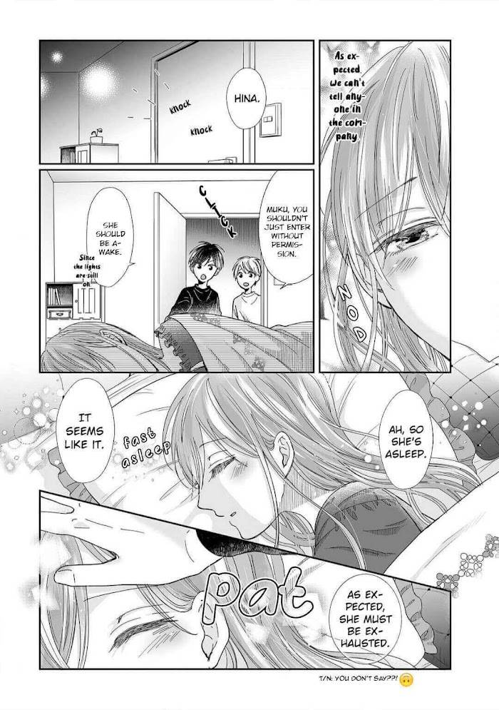 Osananajimi wa Ichi Tamagosei no Shishi Supadari Futago to Torotoro 3 nin Seikatsu chapter 14 page 23