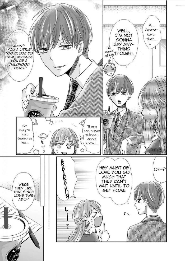 Osananajimi wa Ichi Tamagosei no Shishi Supadari Futago to Torotoro 3 nin Seikatsu chapter 16 page 15