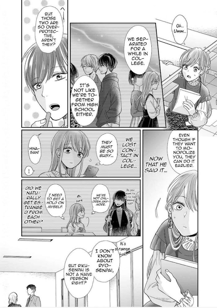 Osananajimi wa Ichi Tamagosei no Shishi Supadari Futago to Torotoro 3 nin Seikatsu chapter 16 page 16