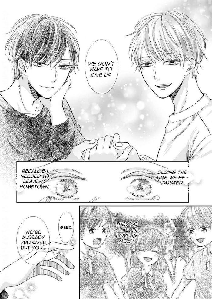 Osananajimi wa Ichi Tamagosei no Shishi Supadari Futago to Torotoro 3 nin Seikatsu chapter 16 page 22