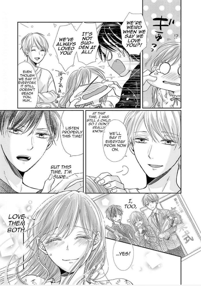 Osananajimi wa Ichi Tamagosei no Shishi Supadari Futago to Torotoro 3 nin Seikatsu chapter 16 page 23