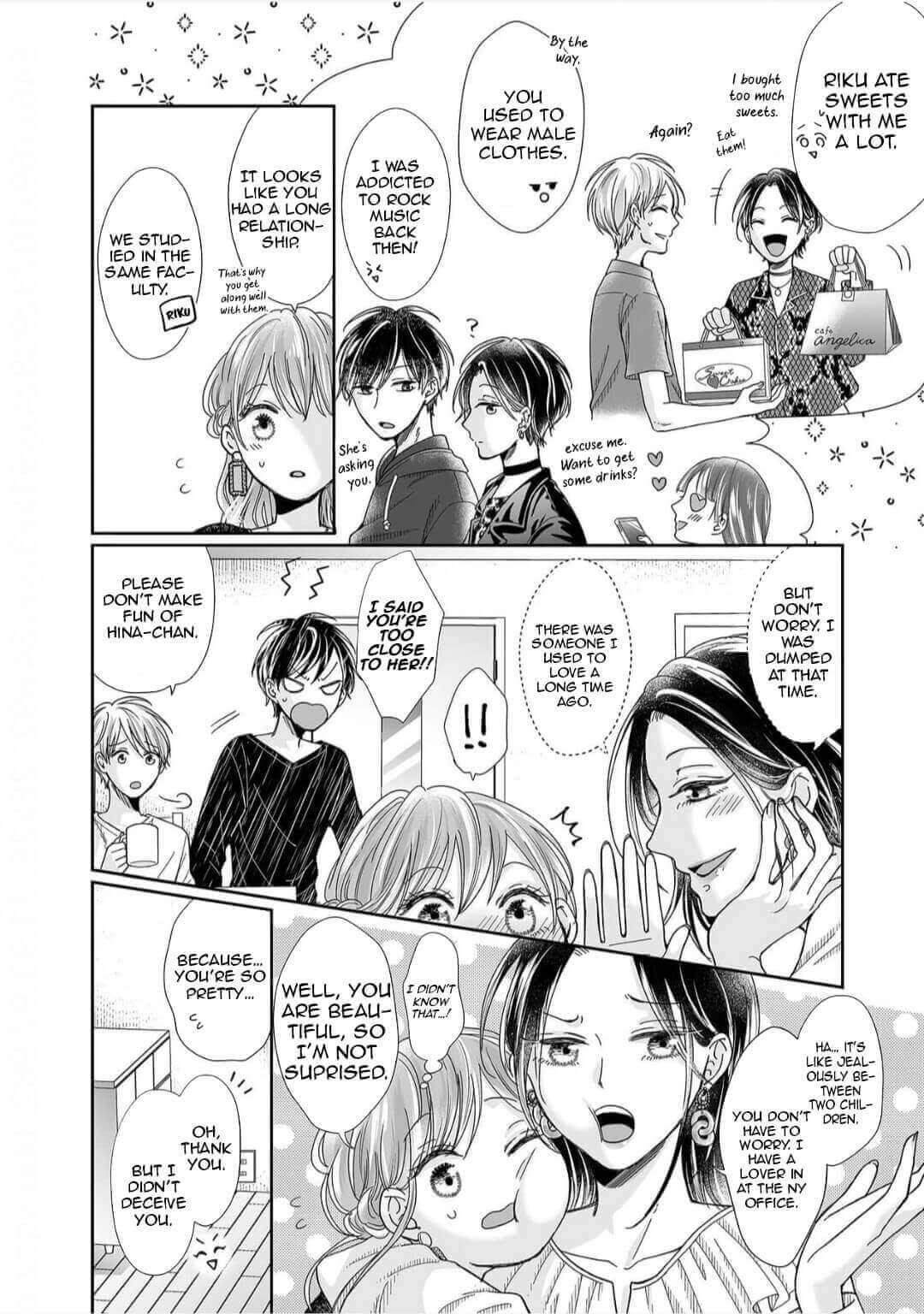 Osananajimi wa Ichi Tamagosei no Shishi Supadari Futago to Torotoro 3 nin Seikatsu chapter 17 page 21