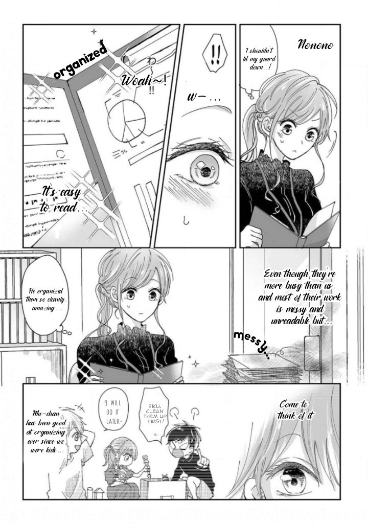 Osananajimi wa Ichi Tamagosei no Shishi Supadari Futago to Torotoro 3 nin Seikatsu chapter 2 page 3