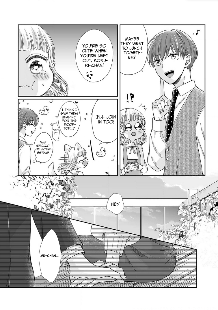 Osananajimi wa Ichi Tamagosei no Shishi Supadari Futago to Torotoro 3 nin Seikatsu chapter 24 page 12