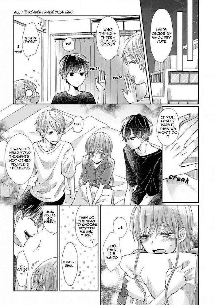 Osananajimi wa Ichi Tamagosei no Shishi Supadari Futago to Torotoro 3 nin Seikatsu chapter 9 page 23