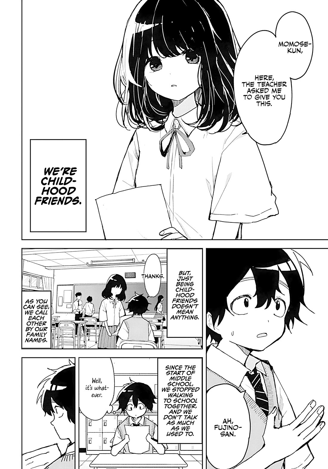 Osananananajimi chapter 1 page 4