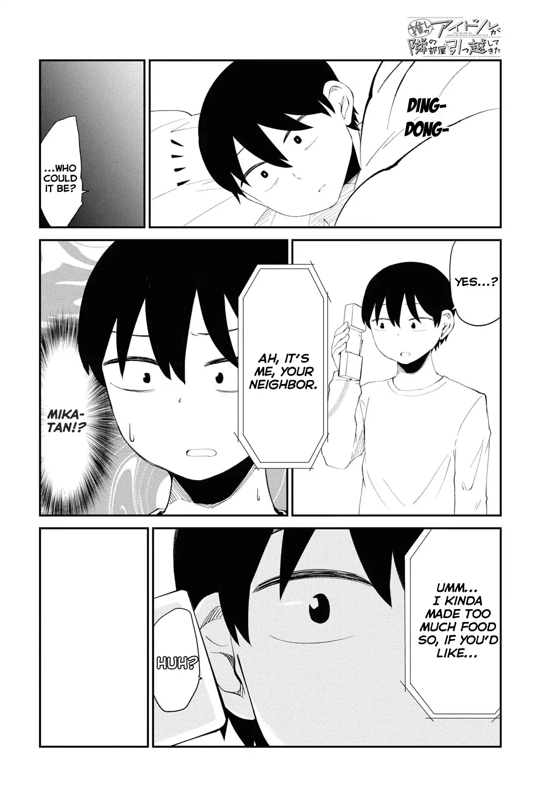 Oshi no Idol ga Tonari no Heya ni Hikkoshite Kita chapter 5 page 12