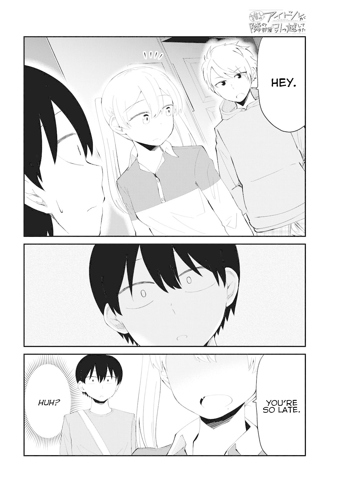 Oshi no Idol ga Tonari no Heya ni Hikkoshite Kita chapter 6 page 6