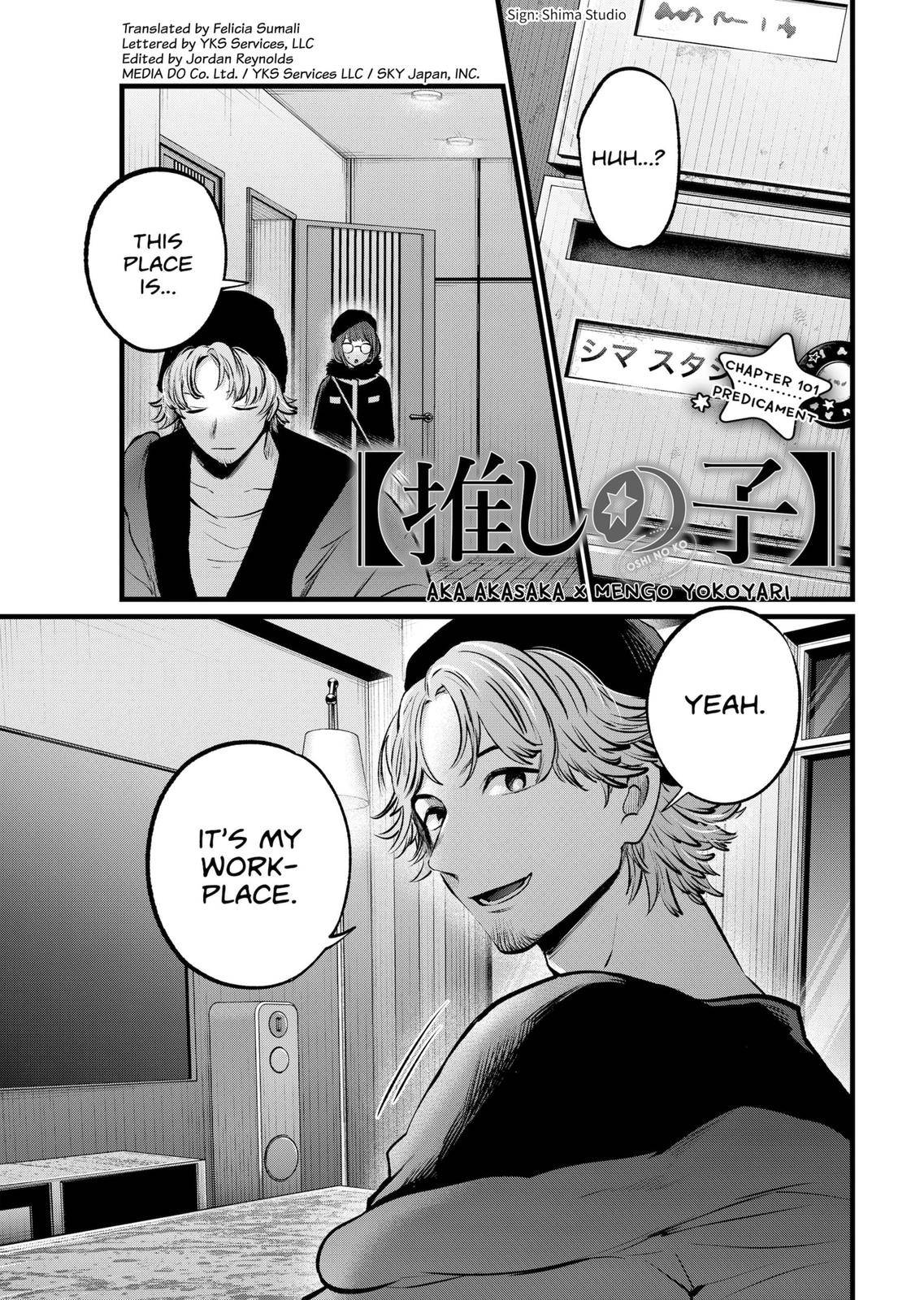 Oshi no Ko chapter 101 page 1