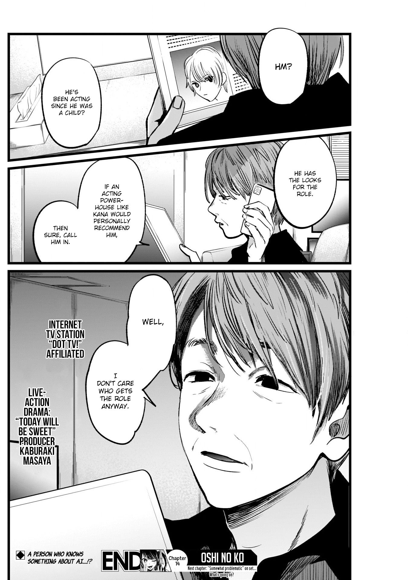 Oshi no Ko chapter 14 page 19