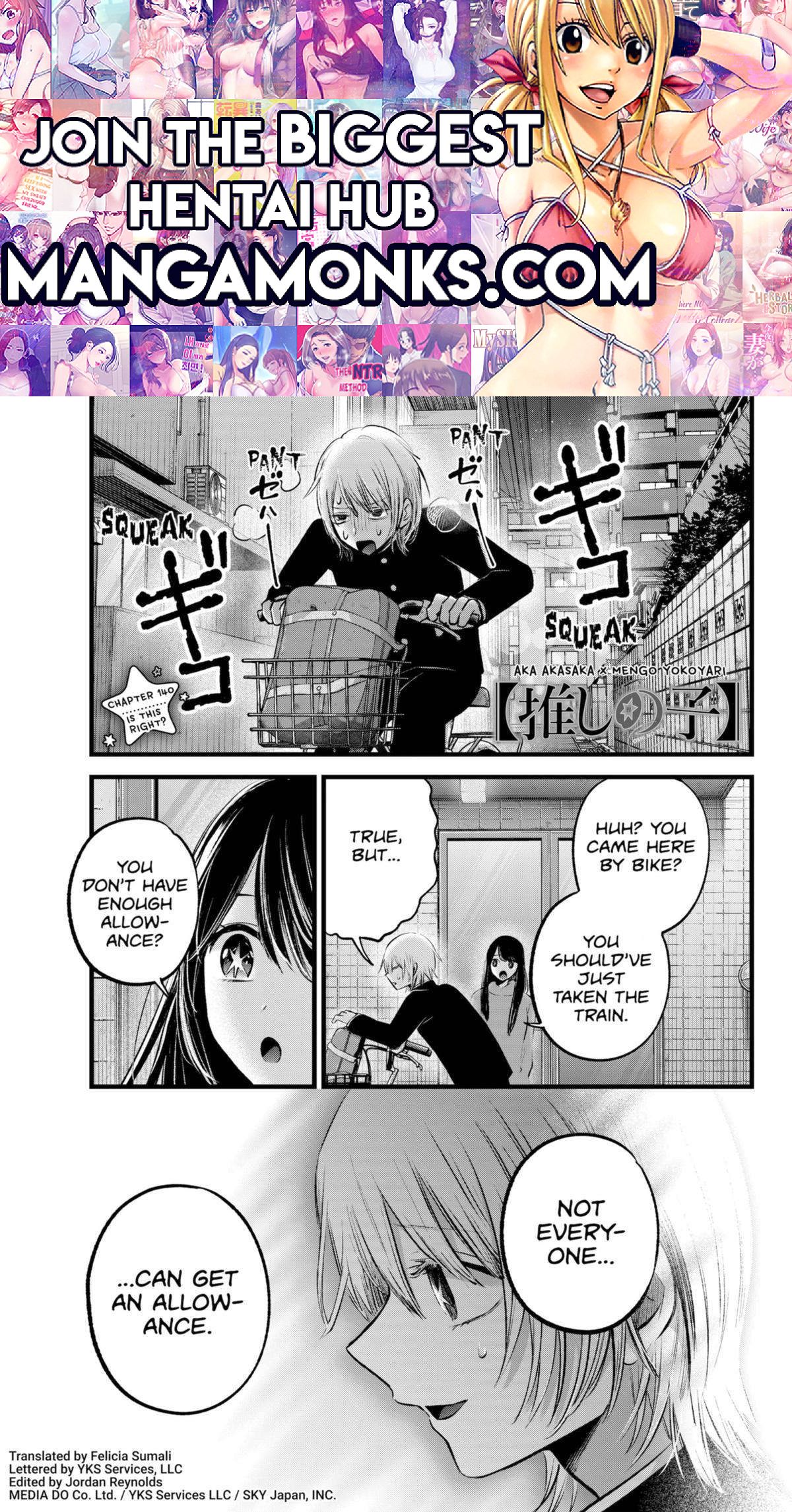 Oshi no Ko chapter 140 page 1