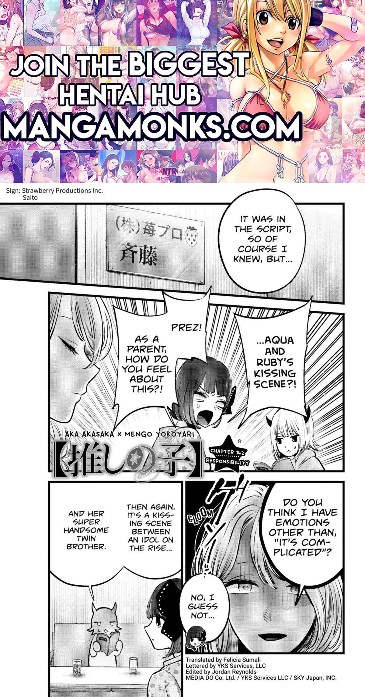 Oshi no Ko chapter 142 page 1