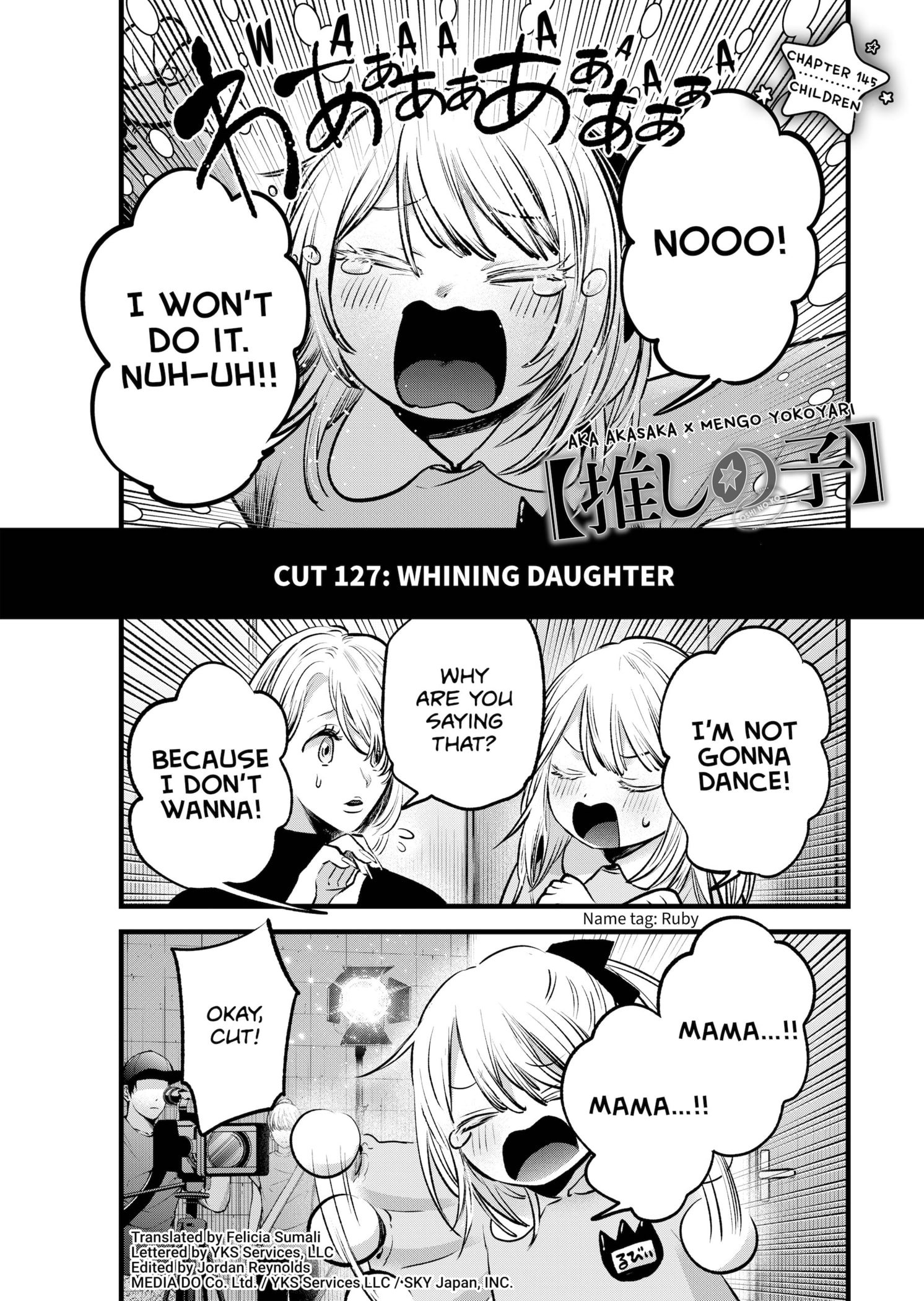 Oshi no Ko chapter 145 page 1