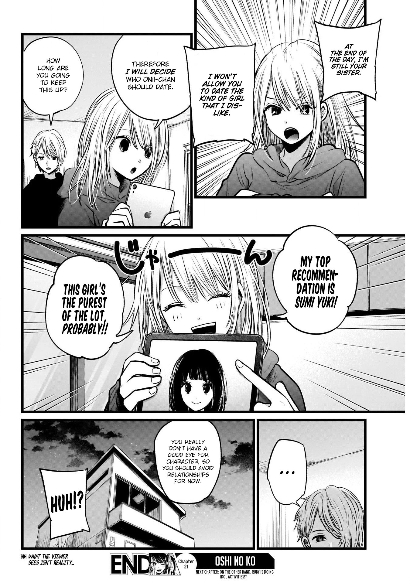 Oshi no Ko chapter 21 page 21
