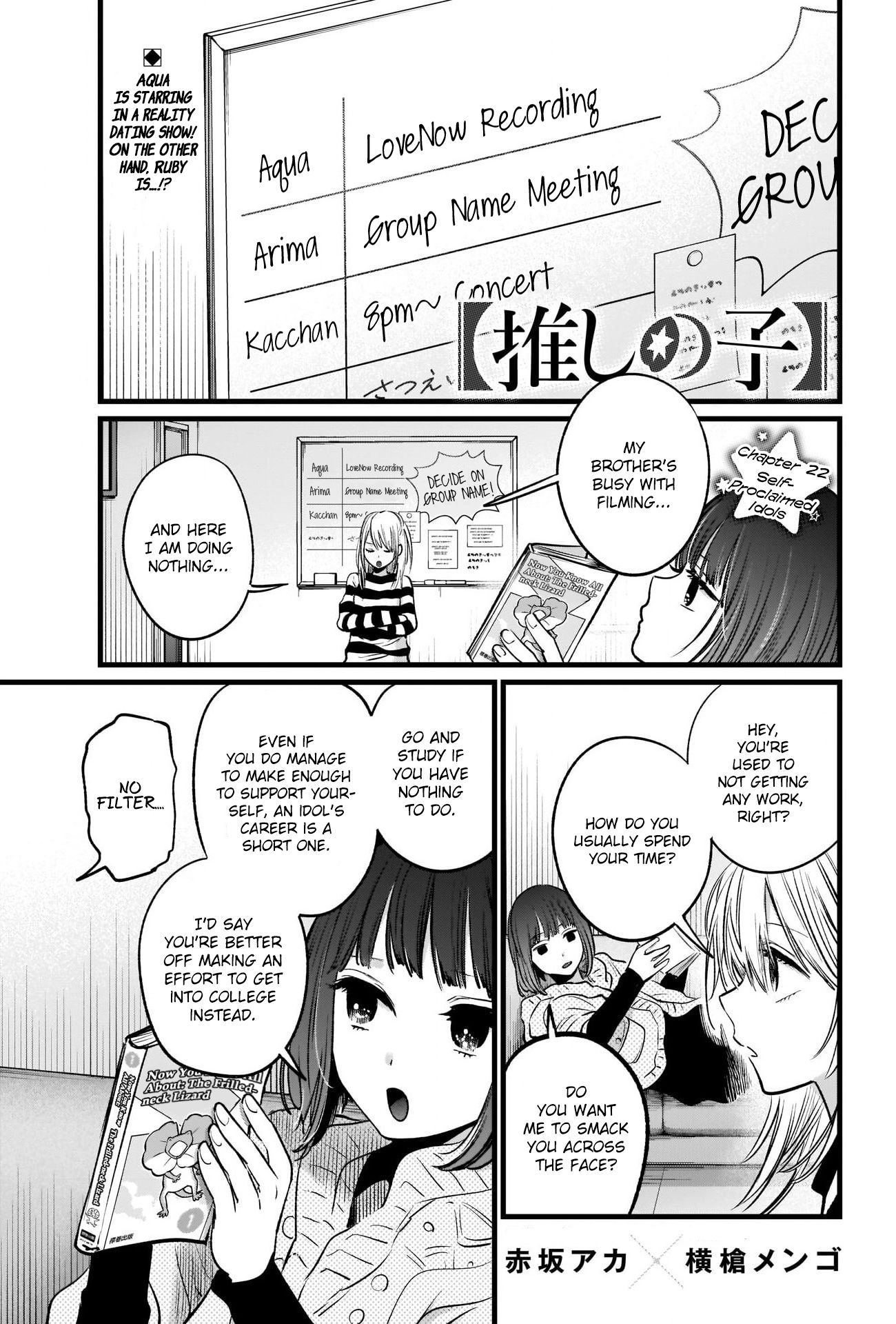 Oshi no Ko chapter 22 page 2