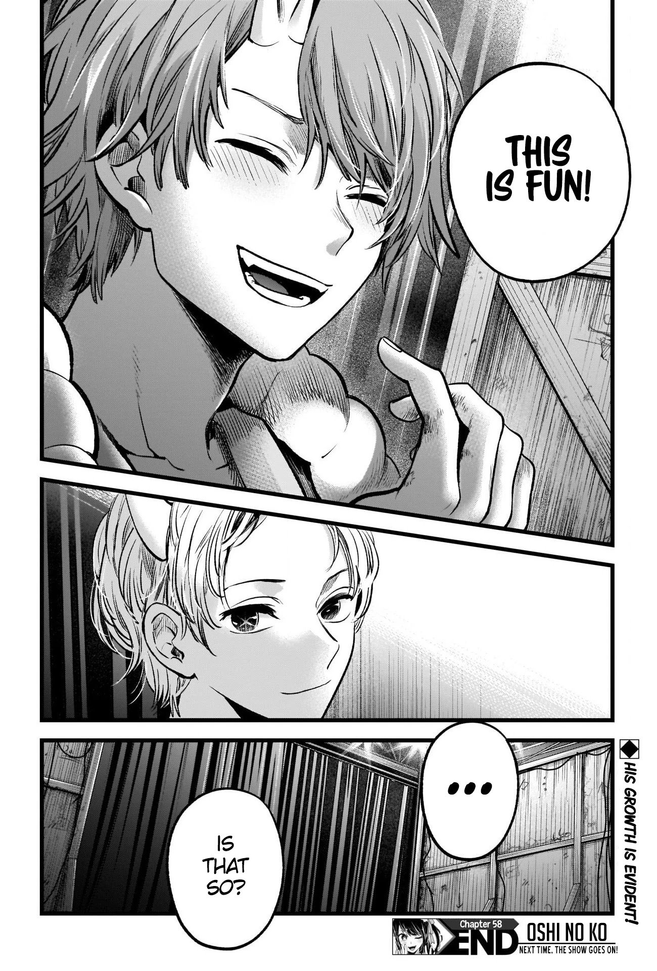 Oshi no Ko chapter 58 page 19