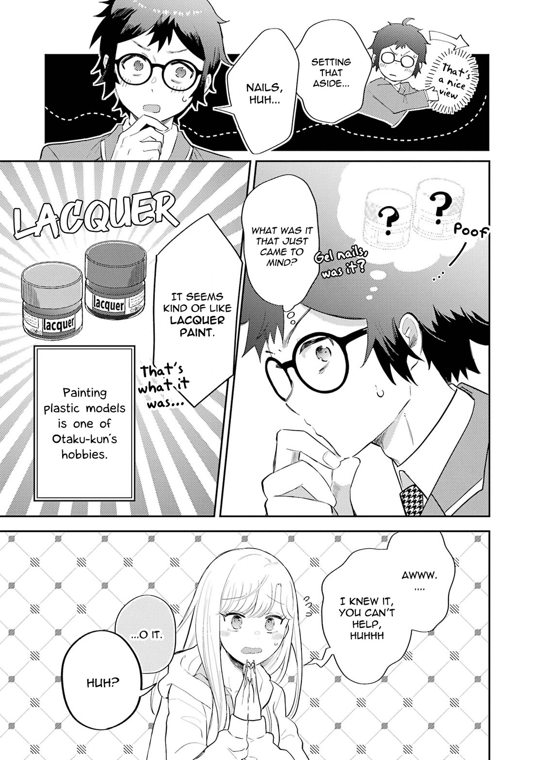 Otaku-kun Who's Kind to Gyaru chapter 1 page 14