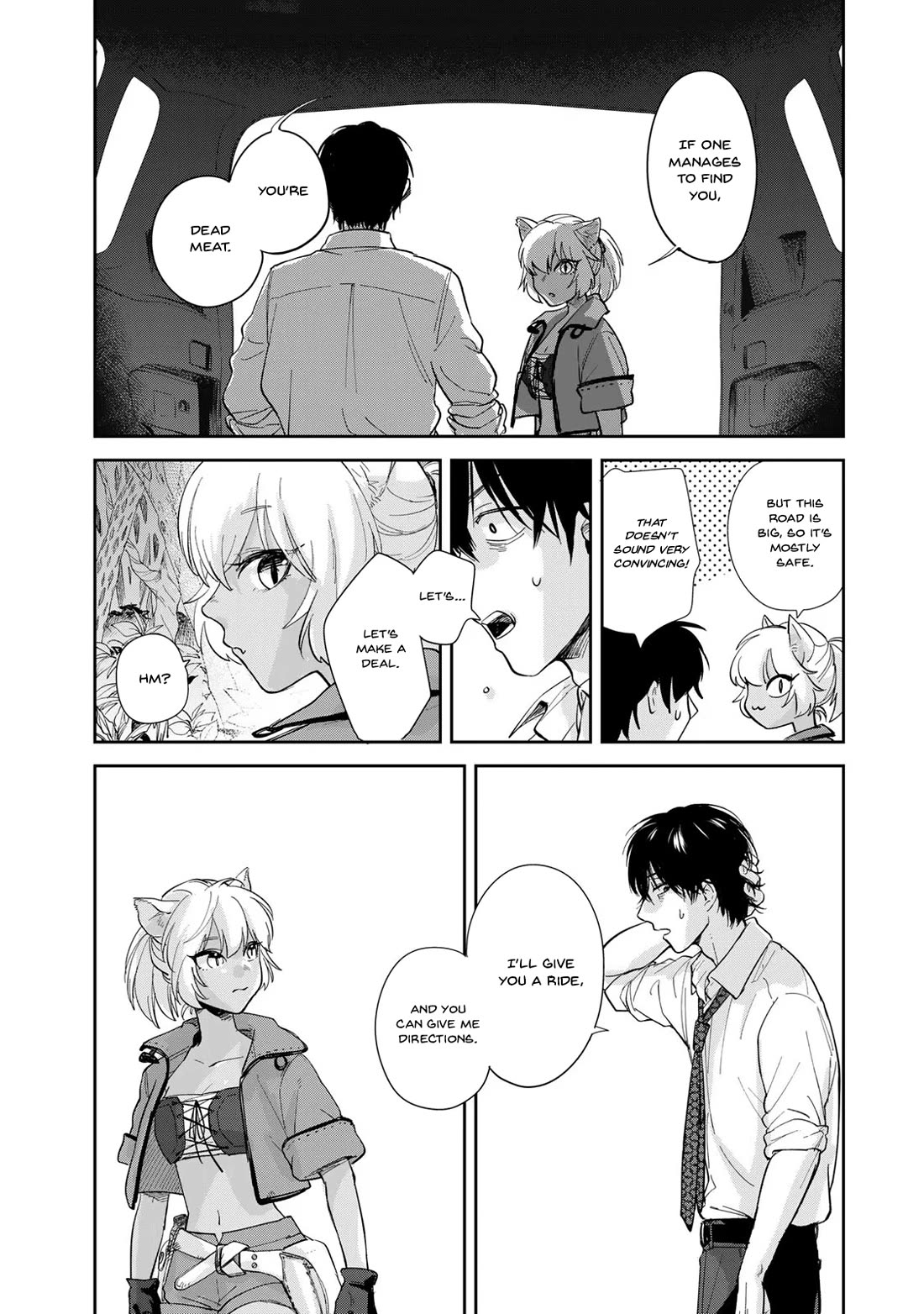 Otherworldly Overnight in the Car: Outrunner PHEV chapter 1 page 36