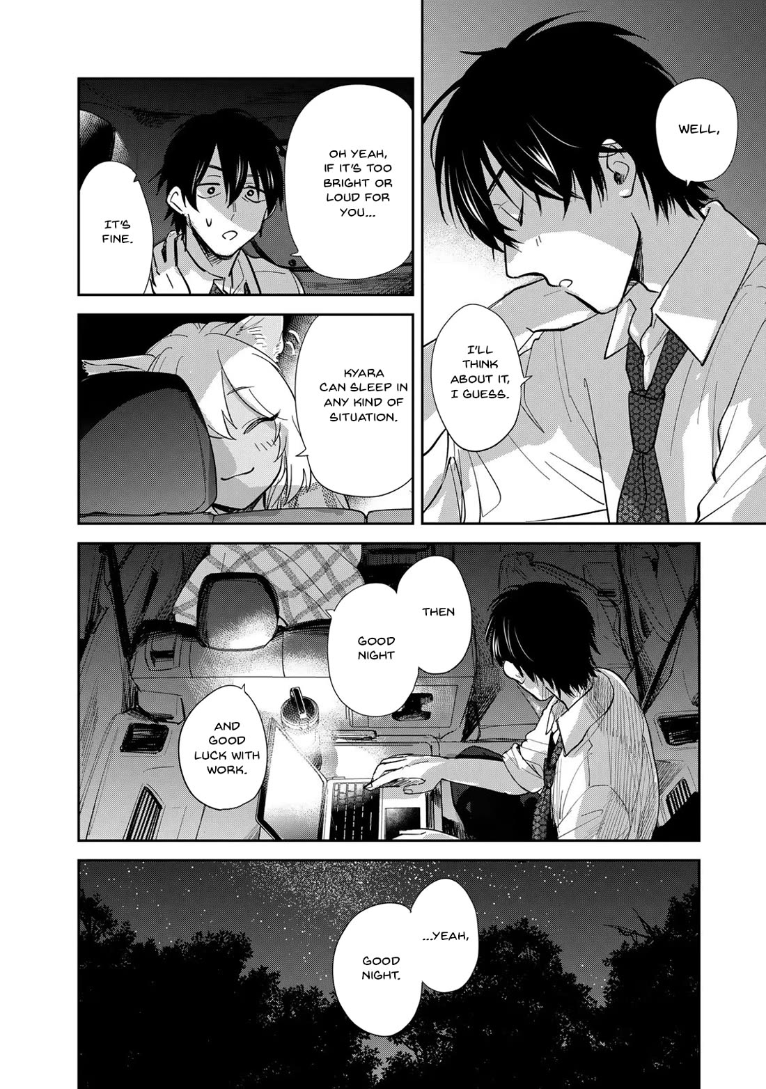 Otherworldly Overnight in the Car: Outrunner PHEV chapter 2 page 28