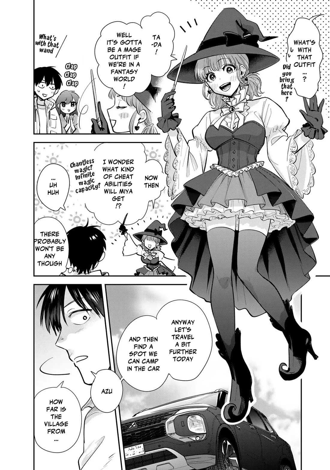 Otherworldly Overnight in the Car: Outrunner PHEV chapter 20 page 8