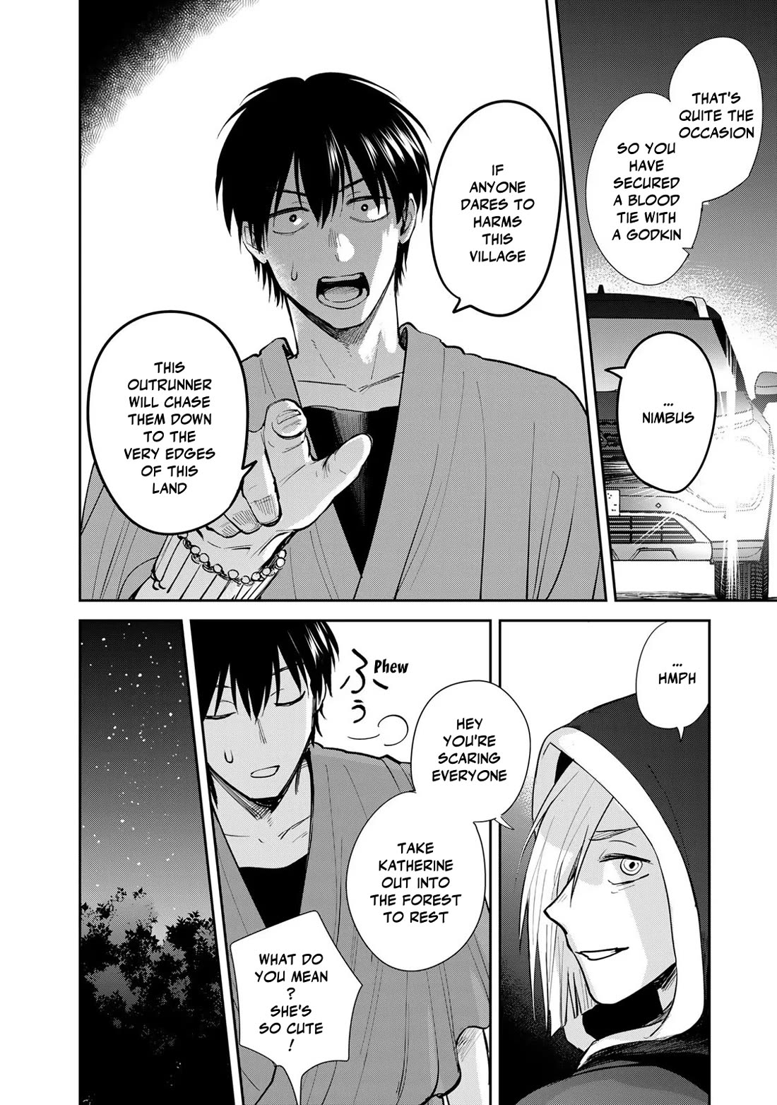 Otherworldly Overnight in the Car: Outrunner PHEV chapter 22 page 30