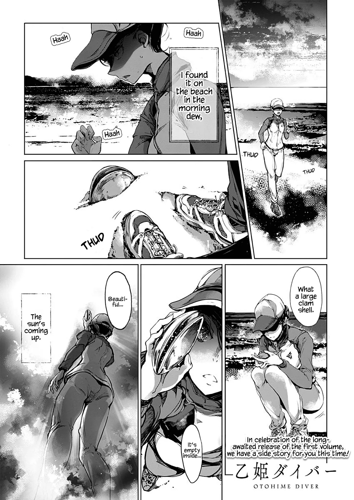 Otohime Diver chapter 8.5 page 1