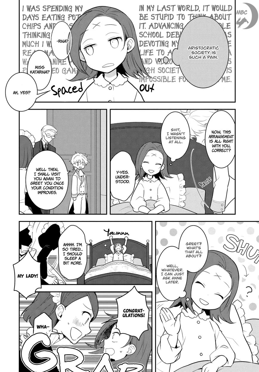 Otome Game no Hametsu Flag shika nai Akuyaku Reijou ni Tensei shite shimatta... chapter 1 page 11