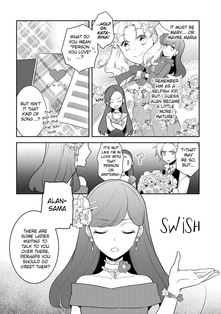 Otome Game no Hametsu Flag shika nai Akuyaku Reijou ni Tensei shite shimatta... chapter 12 page 11