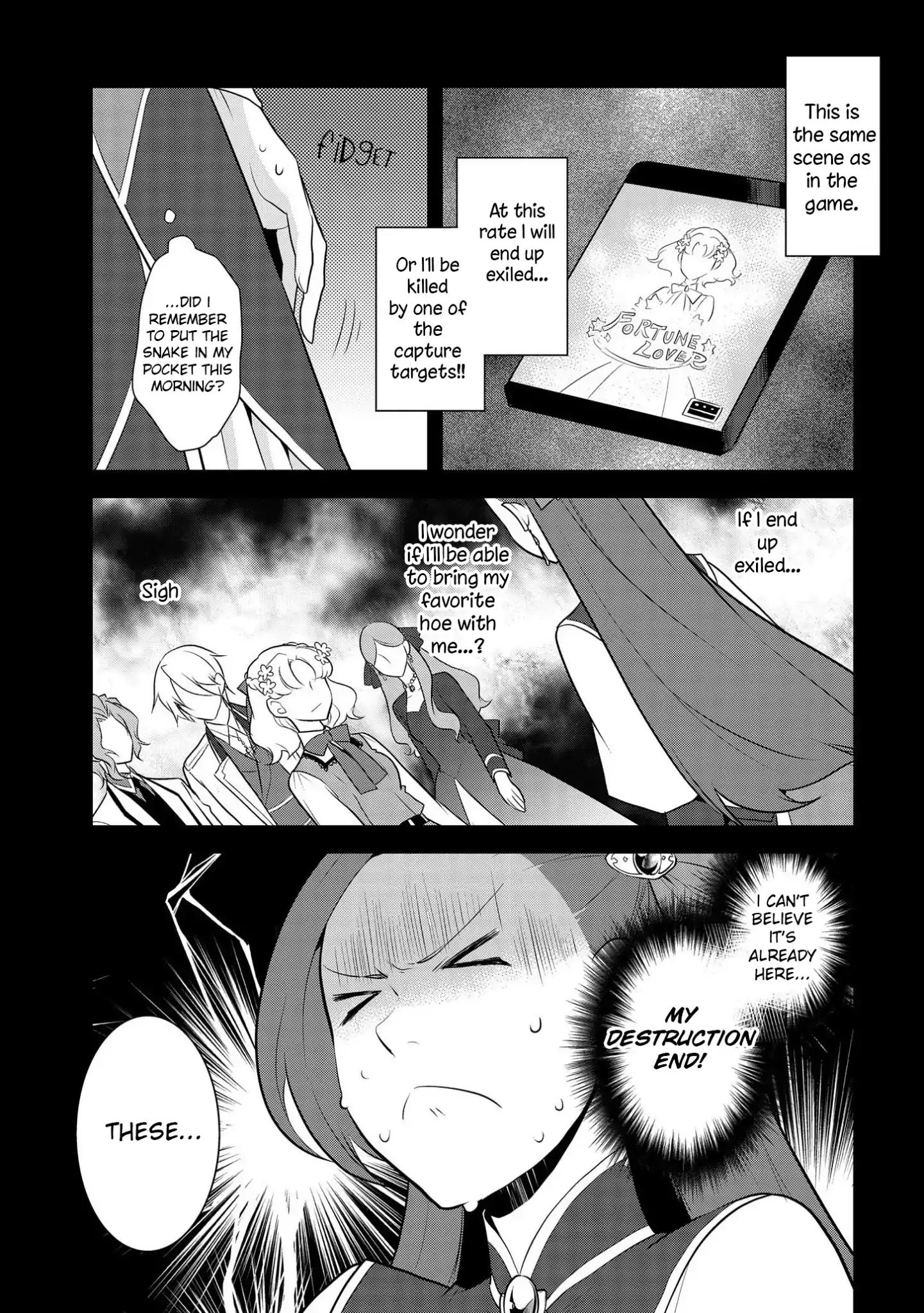 Otome Game no Hametsu Flag shika nai Akuyaku Reijou ni Tensei shite shimatta... chapter 14 page 2