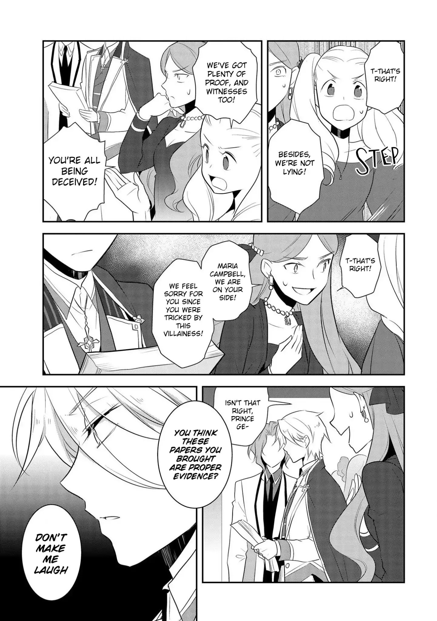Otome Game no Hametsu Flag shika nai Akuyaku Reijou ni Tensei shite shimatta... chapter 14 page 6